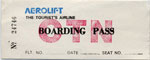 Boarding Pass von Aerolift